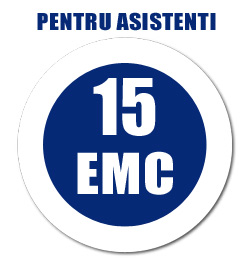 conferinta este creditata cu 15 EMC pentru asistenti